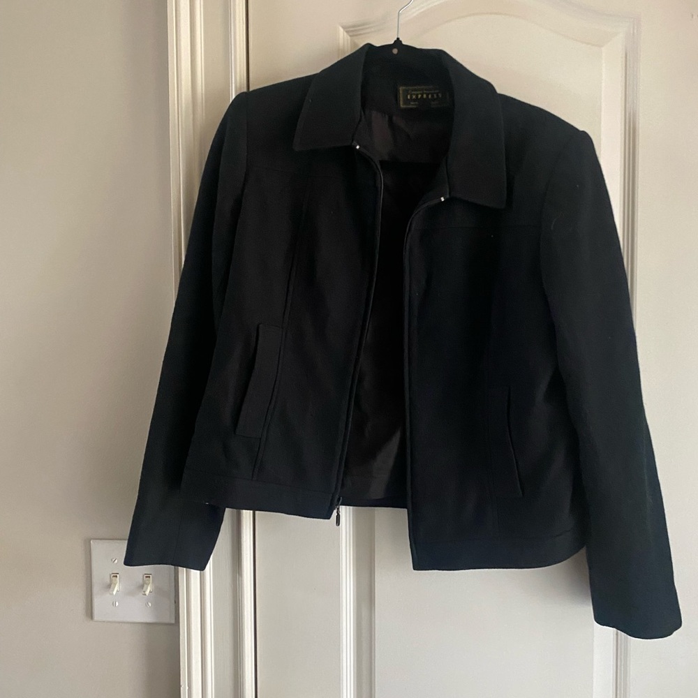 Express wool jacket blazer